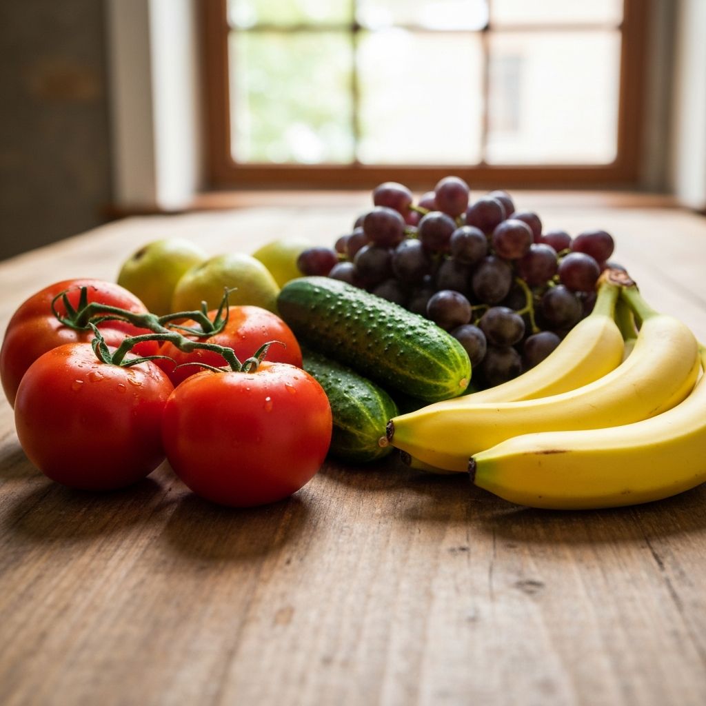 Fruits et légumes frais